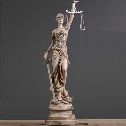 Goddess Of Justice Themis Statue