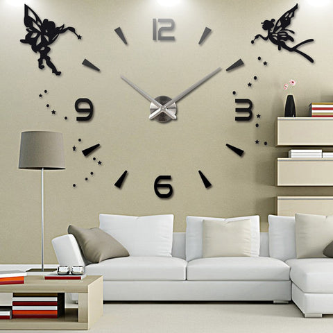 White Digital Wall Clock