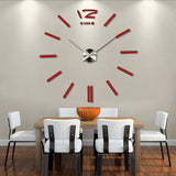 3D Oversize Wall Clock