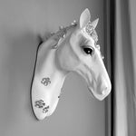 3D Horse Head Statue