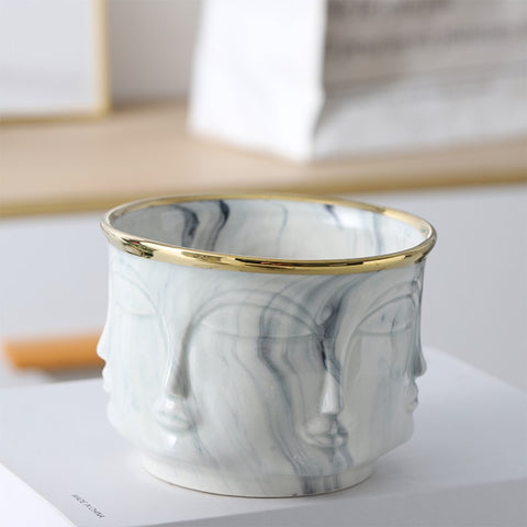 Marble Ceramic Vase