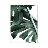 Nordic Plant Leaf Wall Painting