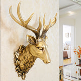 Big Deer Head Statue