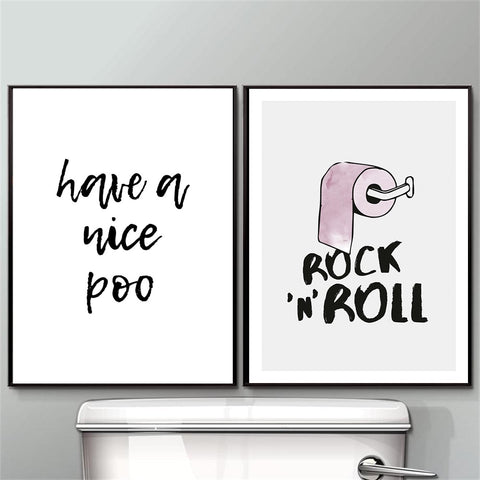 Funny Toilet Poster