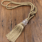 Single Ball Tassel Curtain Tieback