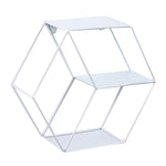 Metal Hexagonal Shelf