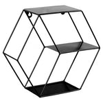 Metal Hexagonal Shelf