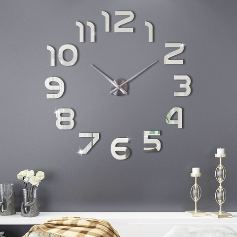 3D Modern Design Wall Clock