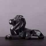 Origami Lion Statue