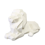 Origami Lion Statue