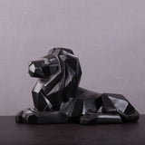 Origami Lion Statue