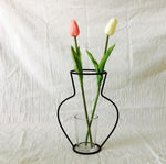 Retro Iron Line Vase