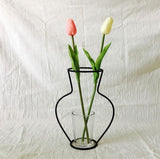 Retro Iron Line Vase