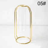 Golden Glass Vase