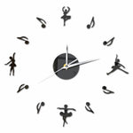 Ballet Dancing Wall Clock