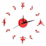 Ballet Dancing Wall Clock