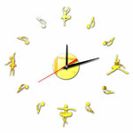 Ballet Dancing Wall Clock