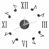 Music Notes Wall Clock