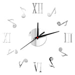 Music Notes Wall Clock