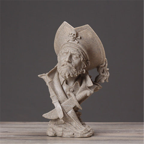 Pirate Captain Statue