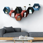 Nordic Style Hexagonal Shelf