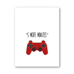 Video Games Quote Poster