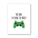 Video Games Quote Poster