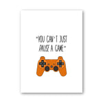 Video Games Quote Poster