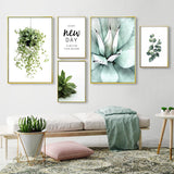 Green Plant Poster