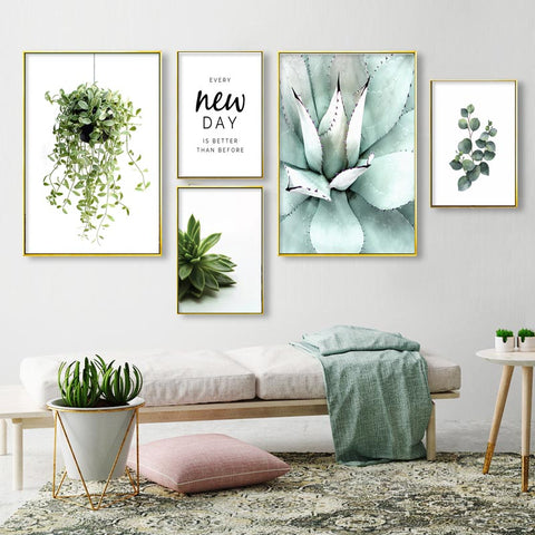 Green Plant Poster