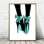 High Heels Wall Painting