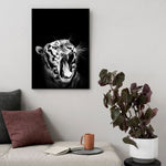 White Tiger White Painting