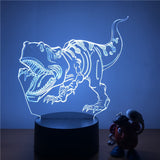 3D LED Night Light Tyrannosaurus