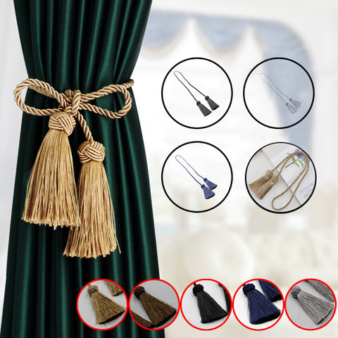 Weave Tassel Curtain Tieback