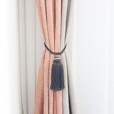 Polyester Tassel Curtain Tieback