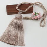 Polyester Tassel Curtain Tieback