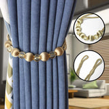 Velvet Bead  Curtain Tieback