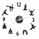 Yoga Wall Clock