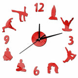 Yoga Wall Clock