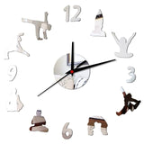 Yoga Wall Clock