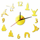 Yoga Wall Clock