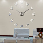 Butterflies Large Wall Clock