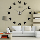 Butterflies Large Wall Clock