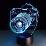 3D Camera Night Light