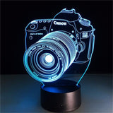 3D Camera Night Light